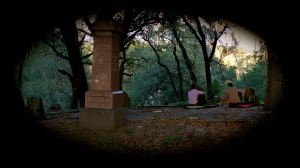 Santa Rosa Rural Cemetery. Couple of Musicians at Practice.